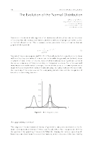 Evolution of the Normal